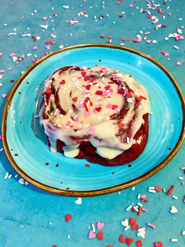 Red Velvet Cinnamon Roll