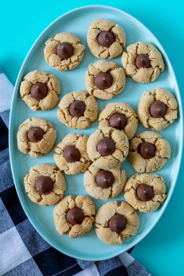 Peanut butter blossoms